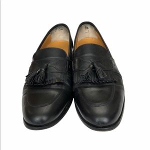 black Johnston & Murphy Tassled loafers. Size 11
